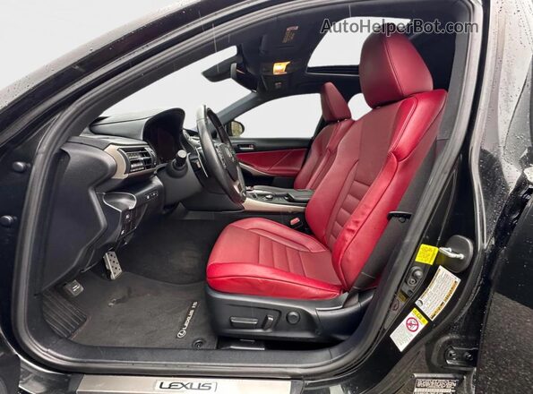 JTHC81D22K5035098 2019 LEXUS IS Black სალონის 360-გრადუსიანი ხედი
