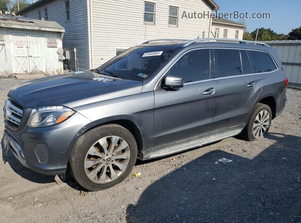 4JGDF6EE3KB227337 2019 MERCEDES-BENZ GLS Gray Trasero izquierdo