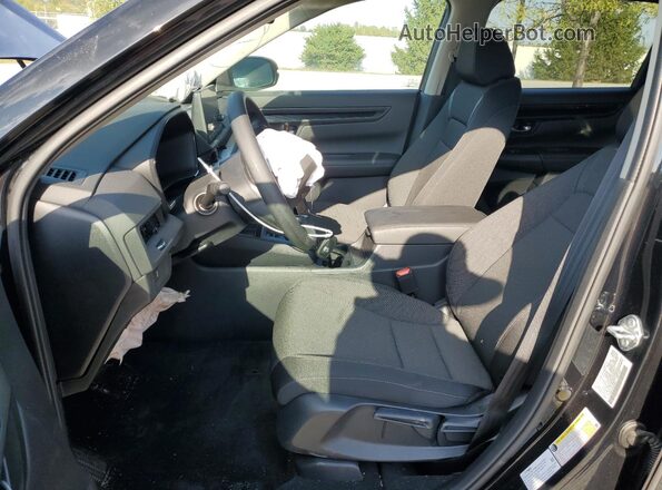 7FARS4H25SE004617 2025 HONDA CR-V Black Widok wnętrza z przodu