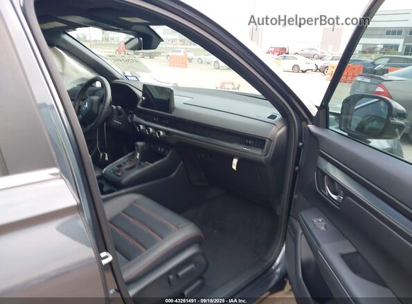 7FARS5H82RE013649 2024 HONDA CR-V HYBRID Gray Vista interior delantera