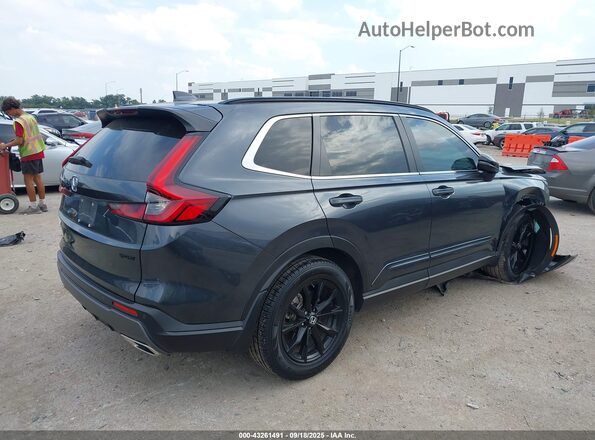 7FARS5H82RE013649 2024 HONDA CR-V HYBRID Gray Trasero derecho