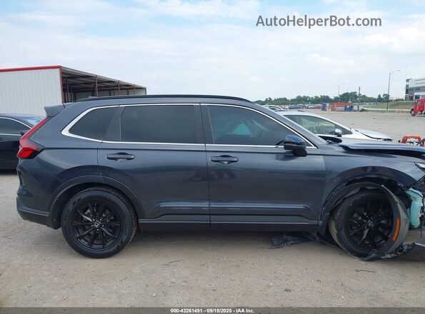 7FARS5H82RE013649 2024 HONDA CR-V HYBRID Gray Vista interior trasera