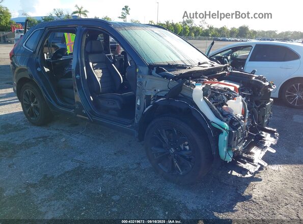 7FARS6H95SE113894 2025 HONDA CR-V Light Blue Передняя правая четверть