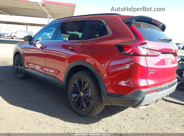 7FARS6H96SE075673 2025 HONDA CR-V HYBRID Red Tył lewy