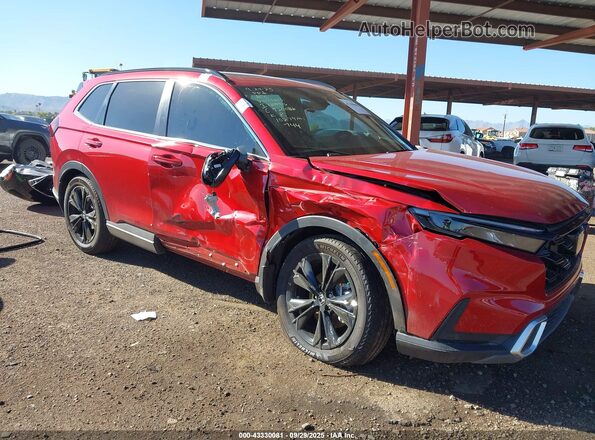 7FARS6H96SE075673 2025 HONDA CR-V HYBRID Red Widok z przodu