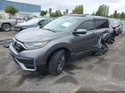 2021 Honda Cr-v Hybrid Ex-l Серый vin: 7FART6H86ME011902