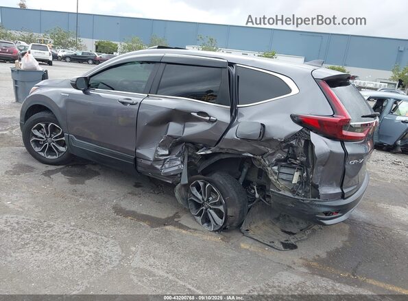 7FART6H86ME011902 2021 HONDA CR-V HYBRID Серый Задняя левая четверть