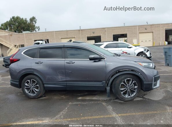 7FART6H86ME011902 2021 HONDA CR-V HYBRID Серый Вид задней части салона
