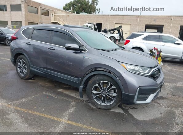 7FART6H86ME011902 2021 HONDA CR-V HYBRID Серый Передняя правая четверть