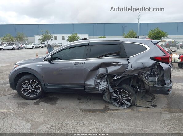7FART6H86ME011902 2021 HONDA CR-V HYBRID Серый Панорамный вид салона 360°