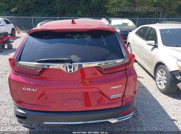 7FART6H90ME000709 2021 HONDA CR-V HYBRID Red 