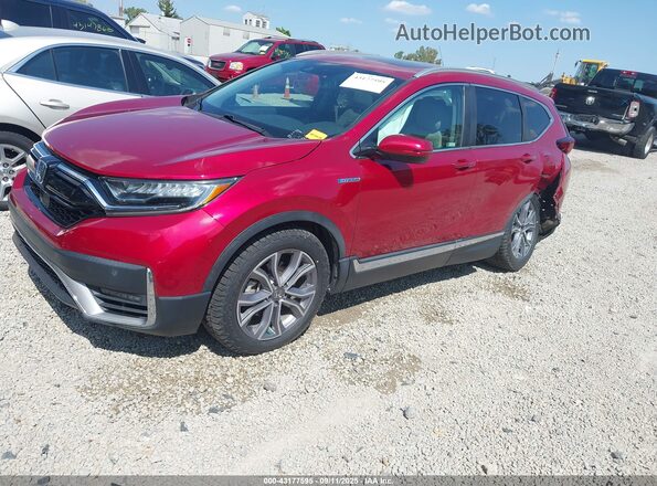 7FART6H90ME000709 2021 HONDA CR-V HYBRID Red Przód lewy