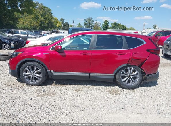 7FART6H90ME000709 2021 HONDA CR-V HYBRID Red Widok wnętrza 360 stopni