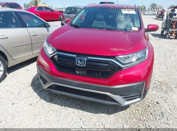 7FART6H90ME000709 2021 HONDA CR-V HYBRID Red Widok zestawu wskaźników