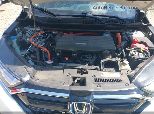 7FART6H92LE024749 2020 HONDA CR-V HYBRID White Вид ззаду