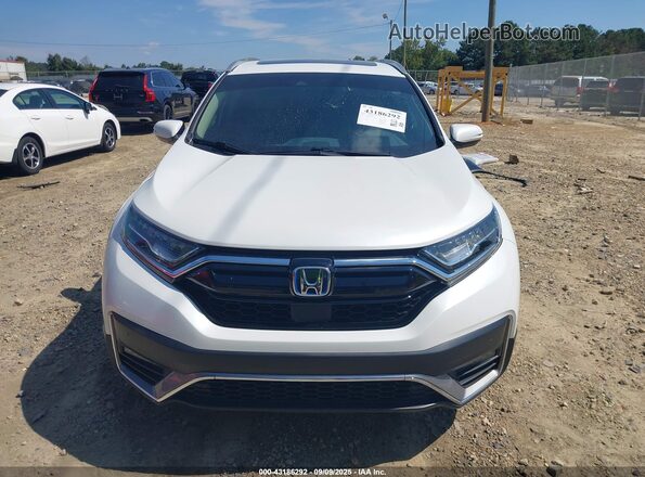 7FART6H92LE024749 2020 HONDA CR-V HYBRID White Вид щитка приладів