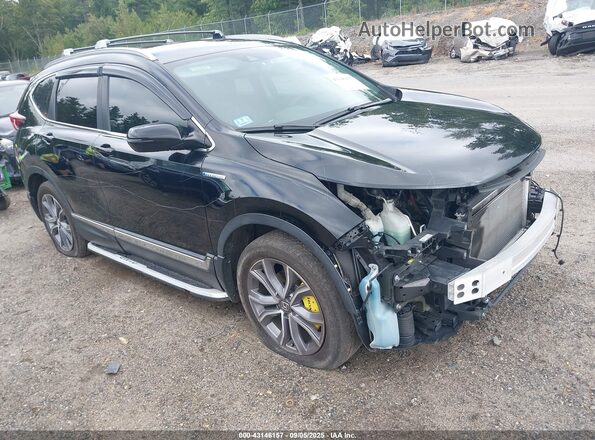 7FART6H94ME035608 2021 HONDA CR-V HYBRID Черный Передняя правая четверть