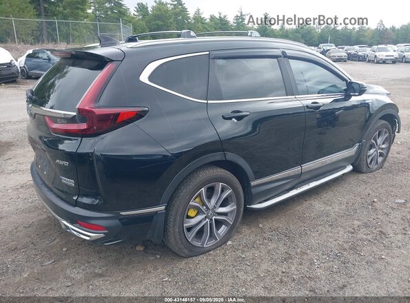 7FART6H94ME035608 2021 HONDA CR-V HYBRID Черный Задняя правая четверть