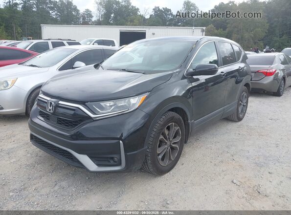 7FARW1H81ME009792 2021 HONDA CR-V Black Vista tres cuartos delantera izquierda