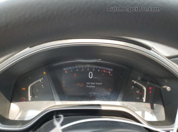 7FARW2H57ME018122 2021 HONDA CR-V Silver Widok zestawu wskaźników
