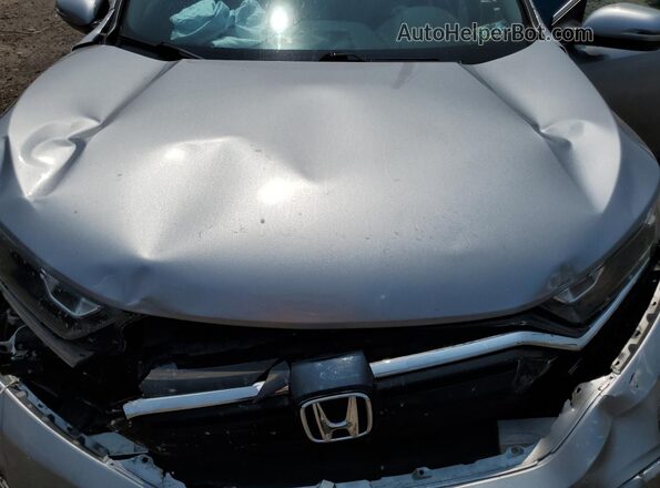 7FARW2H57ME018122 2021 HONDA CR-V Silver Widok komory silnika