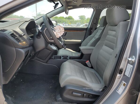 7FARW2H57ME018122 2021 HONDA CR-V Silver Widok wnętrza z przodu