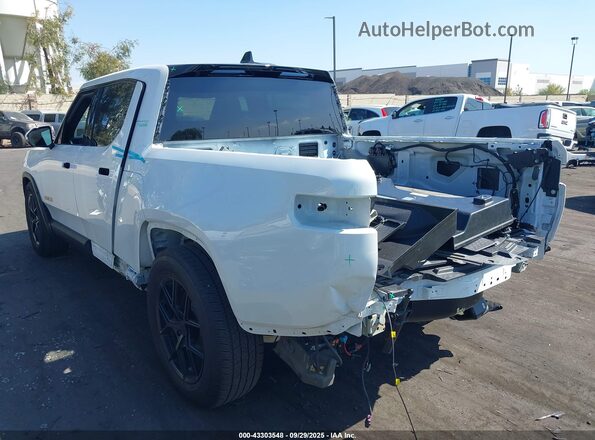 7FCTGAAA1NN015309 2022 RIVIAN R1T White Tył lewy
