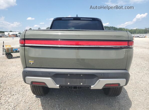 7FCTGAAL2NN000688 2022 RIVIAN R1T Green Հետևի տեսք