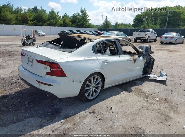 7JR102FK0LG045784 2020 VOLVO S60 White Trasero derecho