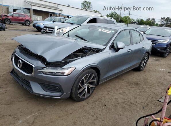 7JR102FK1LG063811 2020 VOLVO S60 Gray Առջևի ձախ երեք քառորդ տեսարան