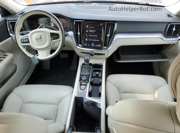 7JR102FK6LG062976 2020 VOLVO S60 Серый Вид панели приборов