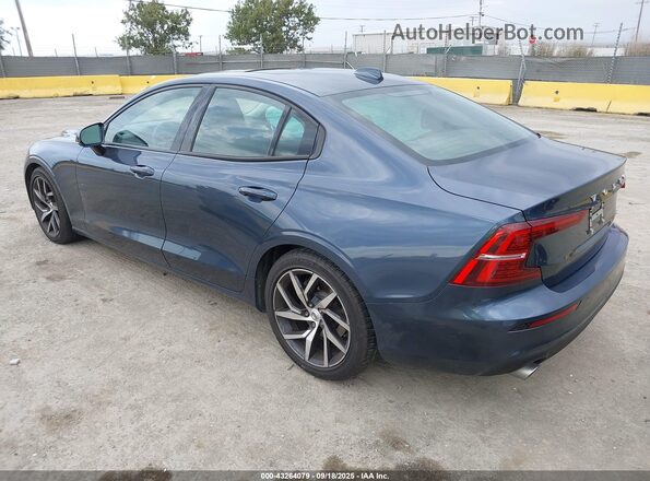 7JR102FK8LG040333 2020 VOLVO S60 Blue Задня ліва чверть