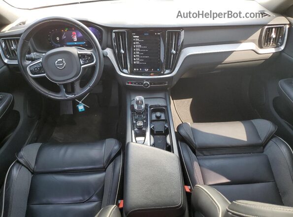7JRL12FH4RG284595 2024 VOLVO S60 White Dashboard view
