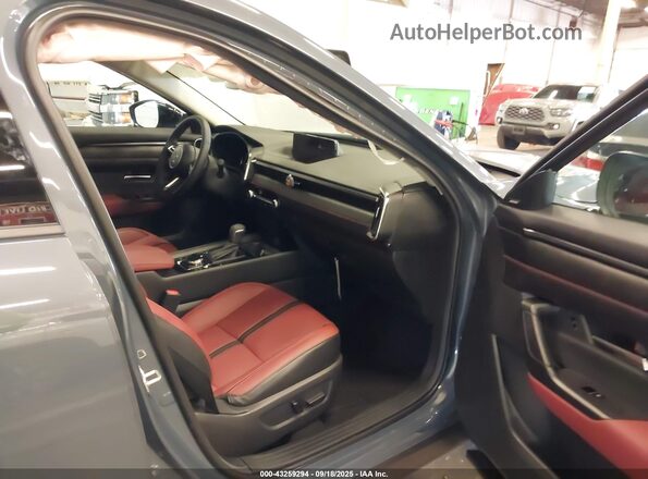 7MMVAAEW1SN115167 2025 MAZDA CX-50 HYBRID Синий Вид салона спереди