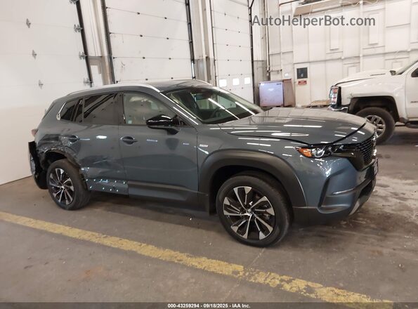 7MMVAAEW1SN115167 2025 MAZDA CX-50 HYBRID Синий Панорамный вид салона 360°