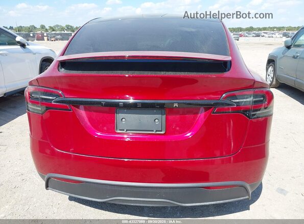 7SAXCAE58SF470056 2025 TESLA MODEL X Красный 
