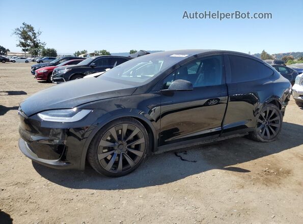 7SAXCBE65NF329920 2022 TESLA MODEL Black Vista tres cuartos delantera izquierda