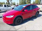 2022 Tesla Model X Plaid Tri Motor All-wheel Drive Красный vin: 7SAXCBE68NF337848