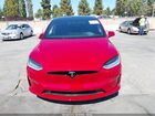 2022 Tesla Model X Plaid Tri Motor All-wheel Drive Красный vin: 7SAXCBE68NF337848