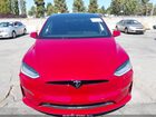 2022 Tesla Model X Plaid Tri Motor All-wheel Drive Красный vin: 7SAXCBE68NF337848