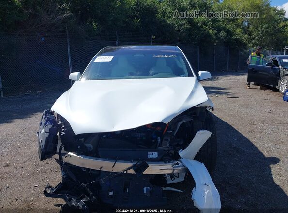 7SAXCBE69PF429215 2023 TESLA MODEL X Белый Вид задней части салона
