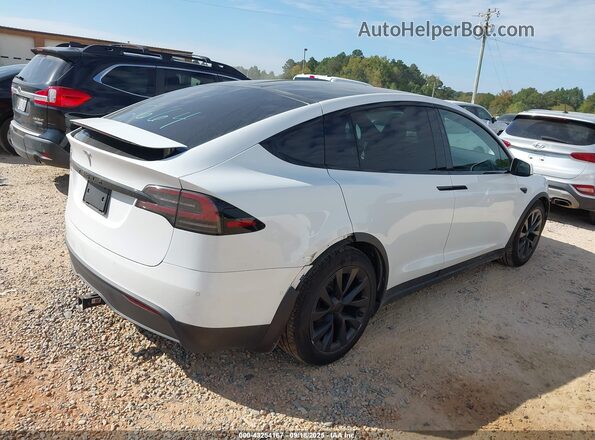 7SAXCDE58NF339943 2022 TESLA MODEL X Белый Задняя правая четверть