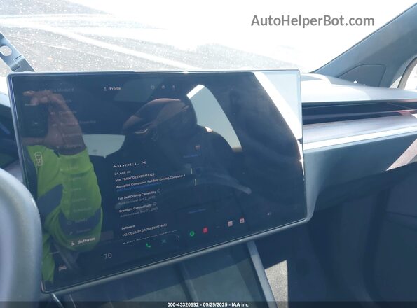 7SAXCDE5XPF413723 2023 TESLA MODEL X Черный 