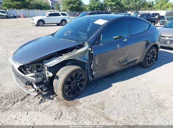7SAYGAEE0PF606695 2023 TESLA MODEL Y Gray Передня ліва чверть