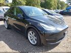 2022 Tesla Model Y Long Range Dual Motor All-wheel Drive Black vin: 7SAYGAEE5NF385091