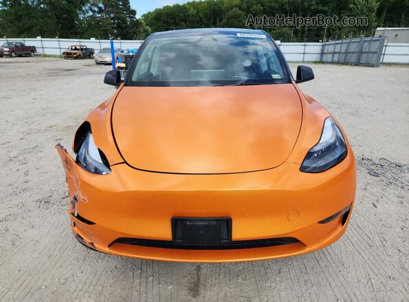 7SAYGDED0SF256406 2025 TESLA MODEL Красный Вид спереди