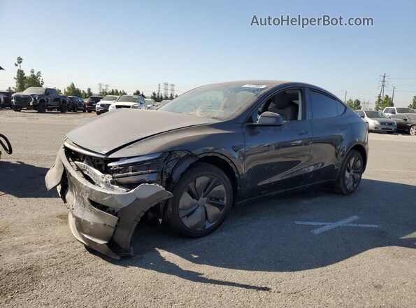 7SAYGDED4TF419835 2026 TESLA MODEL Gray Առջևի ձախ երեք քառորդ տեսարան