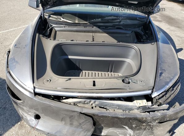7SAYGDED4TF419835 2026 TESLA MODEL Gray Սալոնի հետևի տեսք