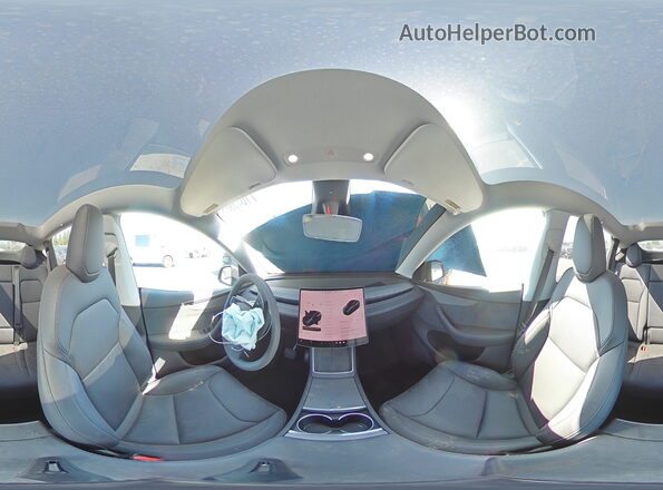 7SAYGDED4TF419835 2026 TESLA MODEL Gray VIN կոդի պիտակի տեսք