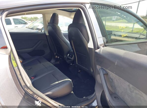 7SAYGDED6SA359486 2025 TESLA MODEL Y Gray VIN sticker view
